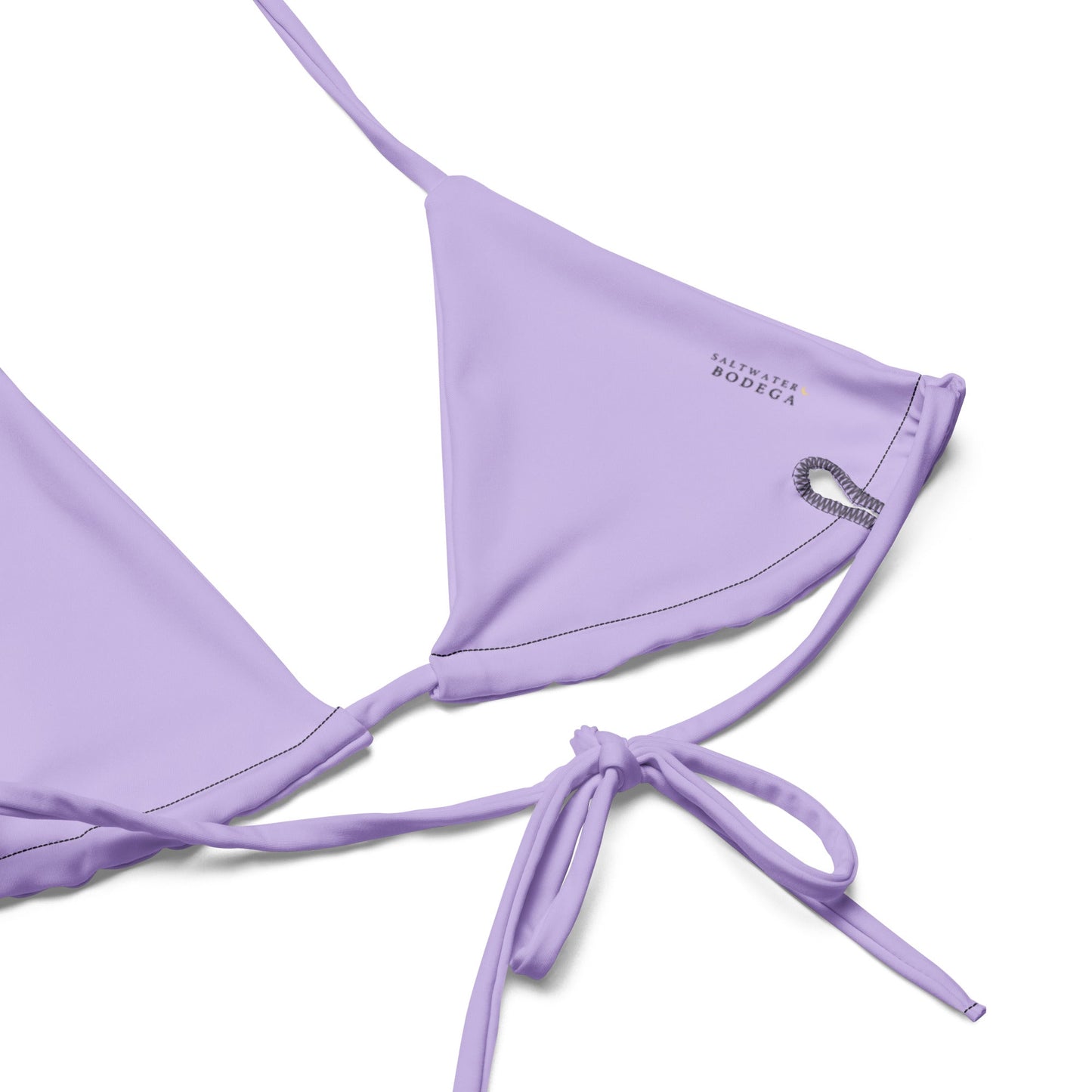 Eco - Lux String Bikini in Lavender - Saltwater Bodega