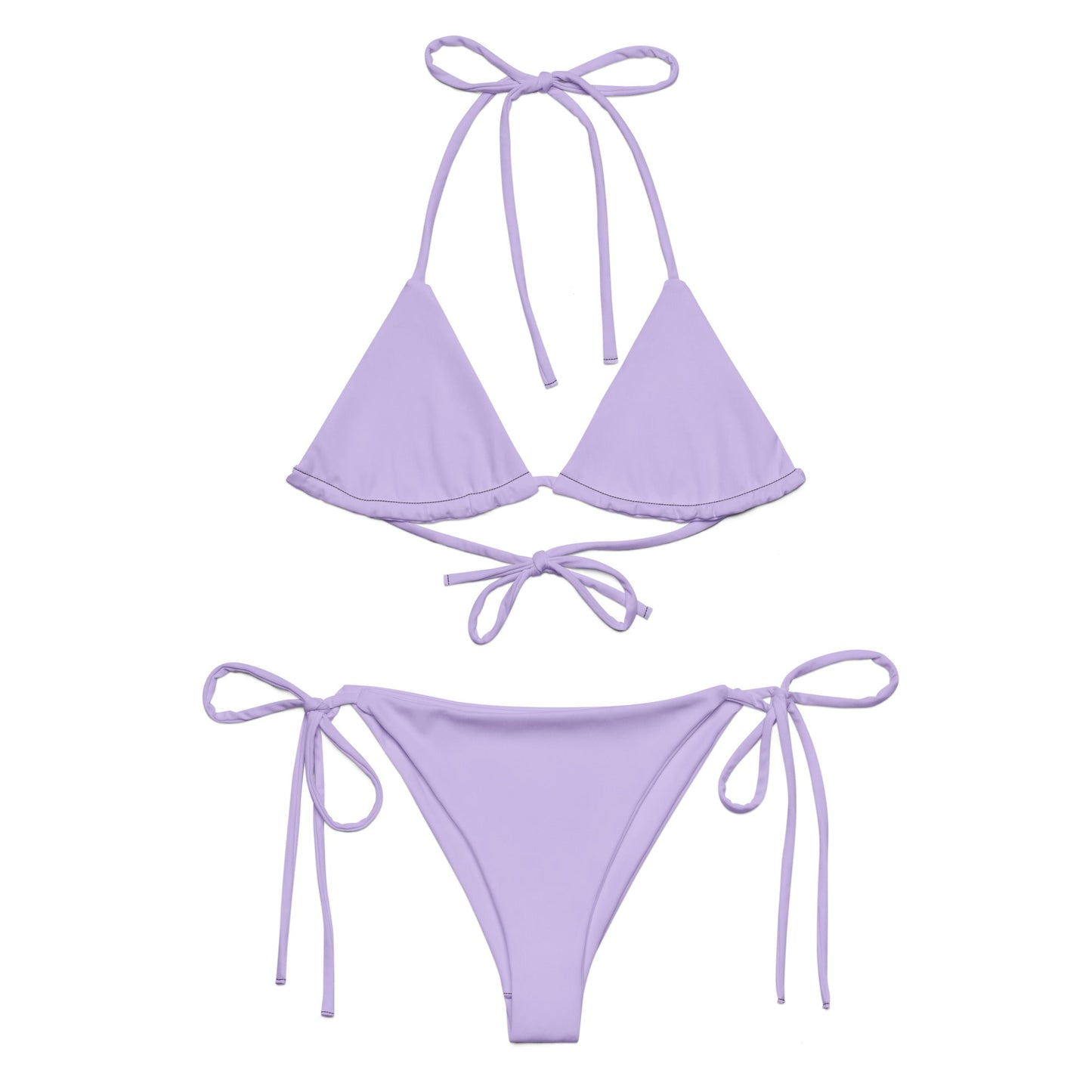 Eco - Lux String Bikini in Lavender - Saltwater Bodega