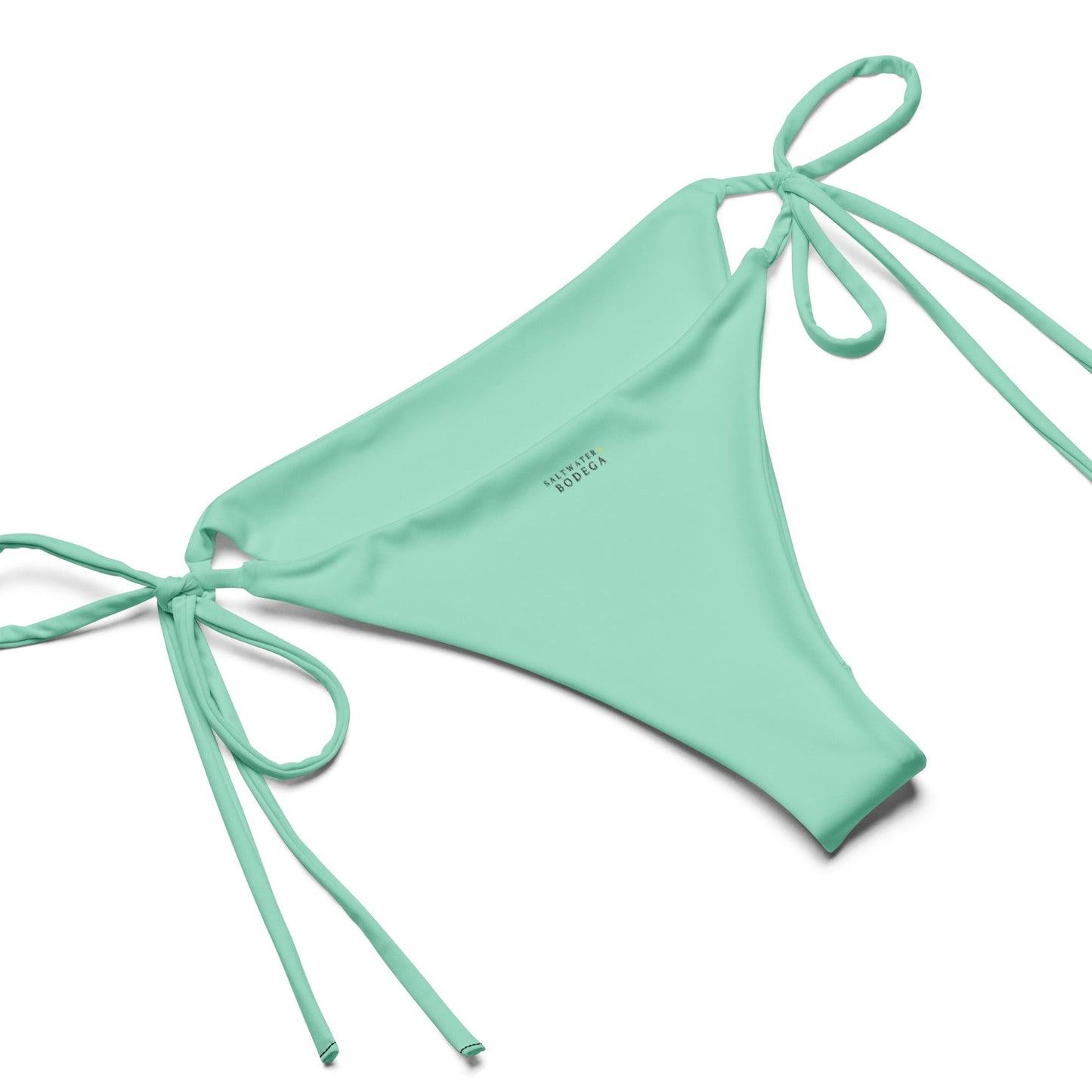 Eco - Lux String Bikini in Mint - Saltwater Bodega
