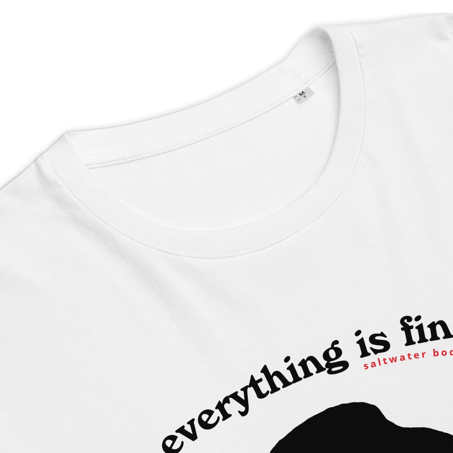 Everything is Fine, Melting Happy Face Tee - Saltwater Bodega