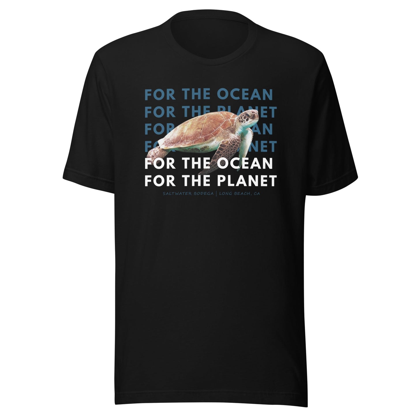 For the Ocean, For the Planet Sea Turtle Tee - Saltwater Bodega