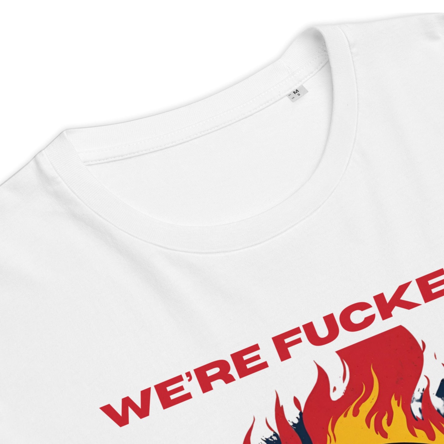 We're Fucked, Earth on Fire Tee - Saltwater Bodega