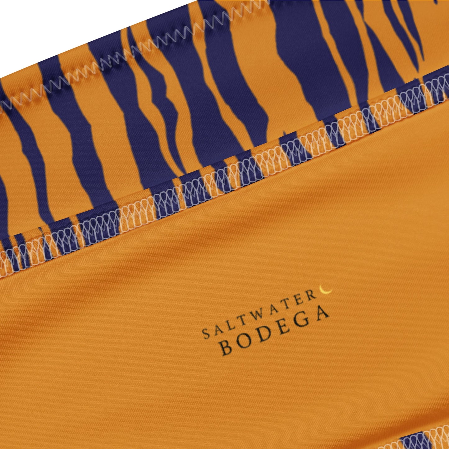 Eco - Lux Bandeau Top in Tiger Print - Saltwater Bodega