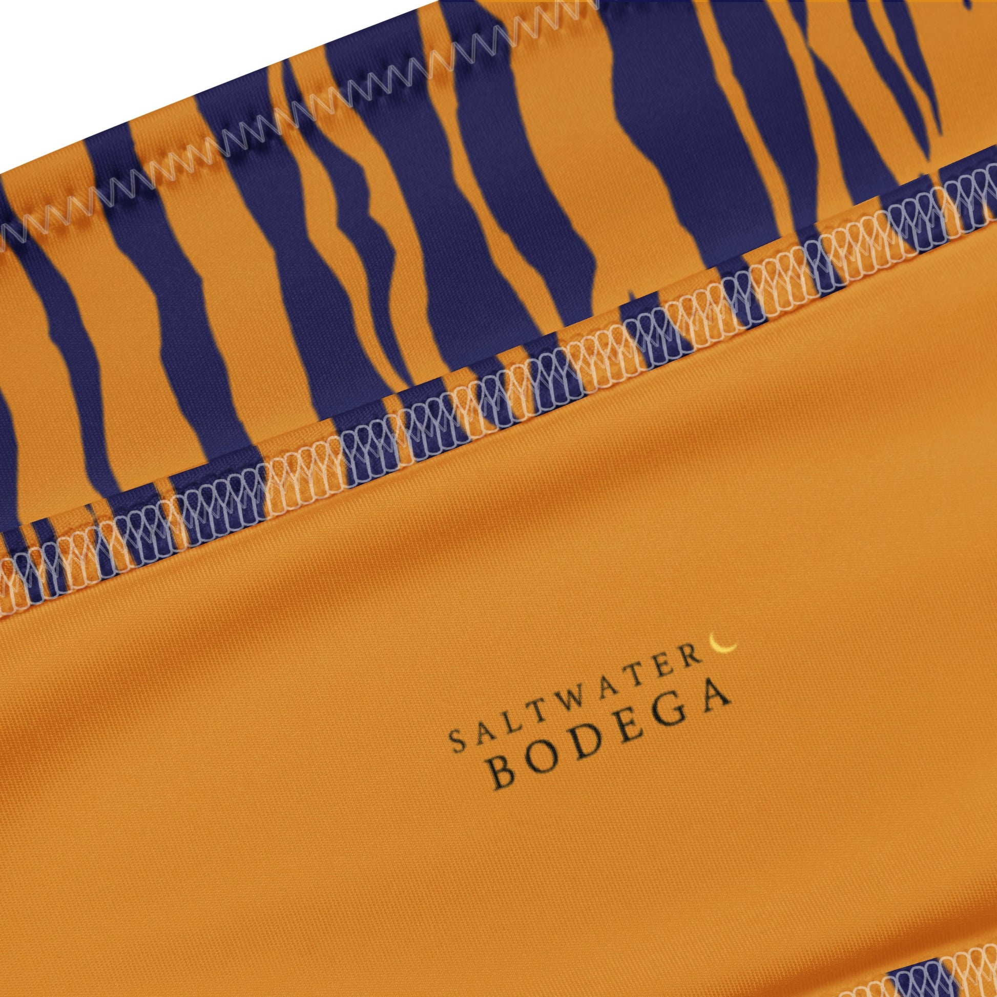 Eco - Lux Bandeau Top in Tiger Print - Saltwater Bodega