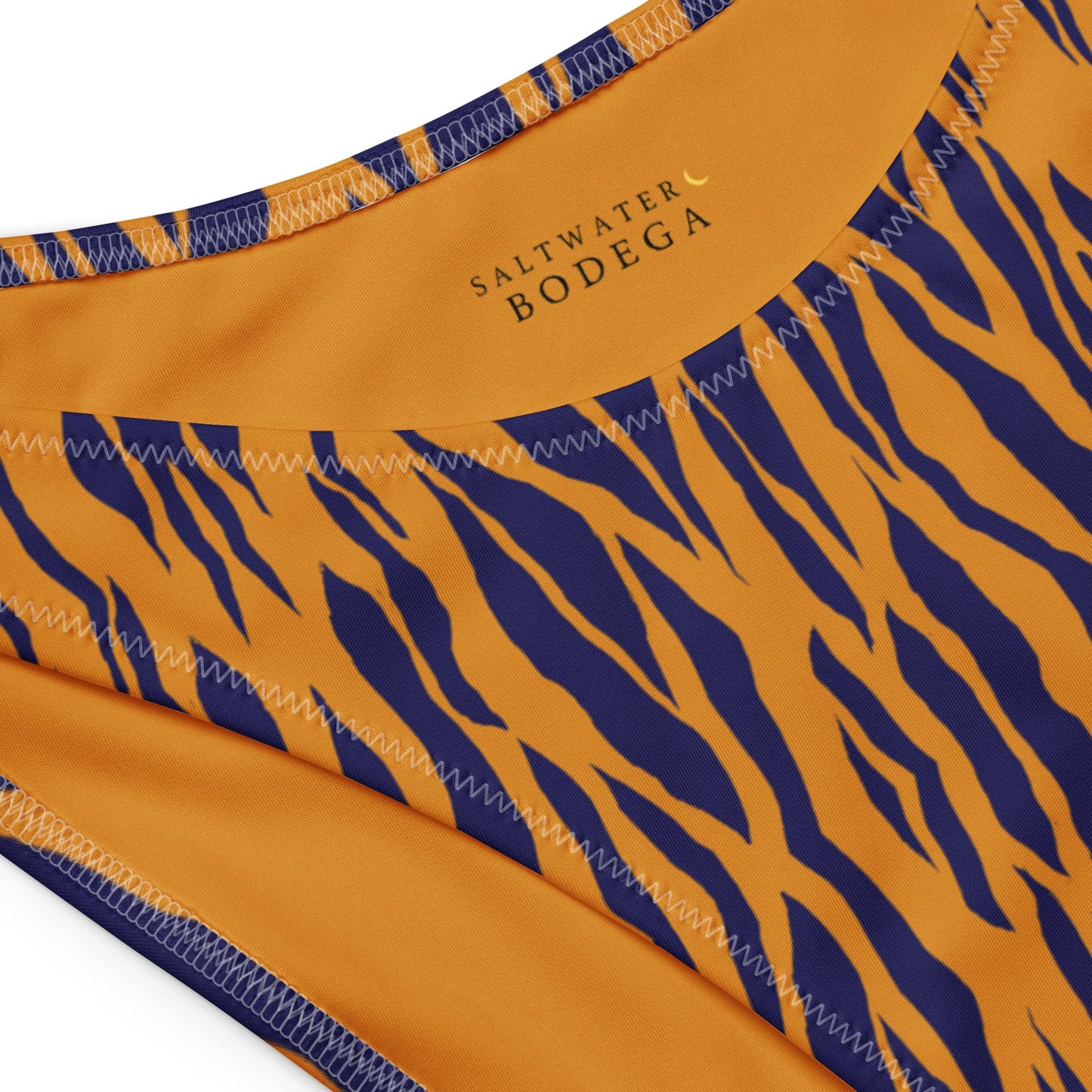 Eco - Lux Bikini Bottoms in Tiger Print - Saltwater Bodega