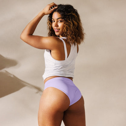 Eco - Lux High Waisted Bikini Top in Lavender - Saltwater Bodega