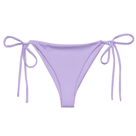 Eco - Lux String Bikini Bottom in Lavender - Saltwater Bodega