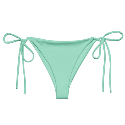 Eco - Lux String Bikini Bottom in Mint - Saltwater Bodega