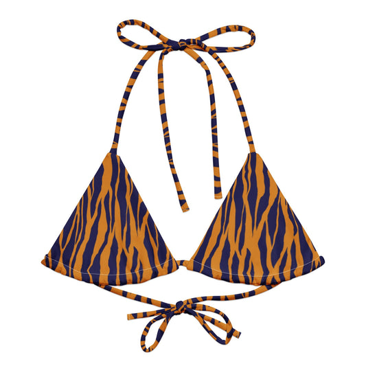 Eco - Lux String Bikini in Tiger Print - Saltwater Bodega