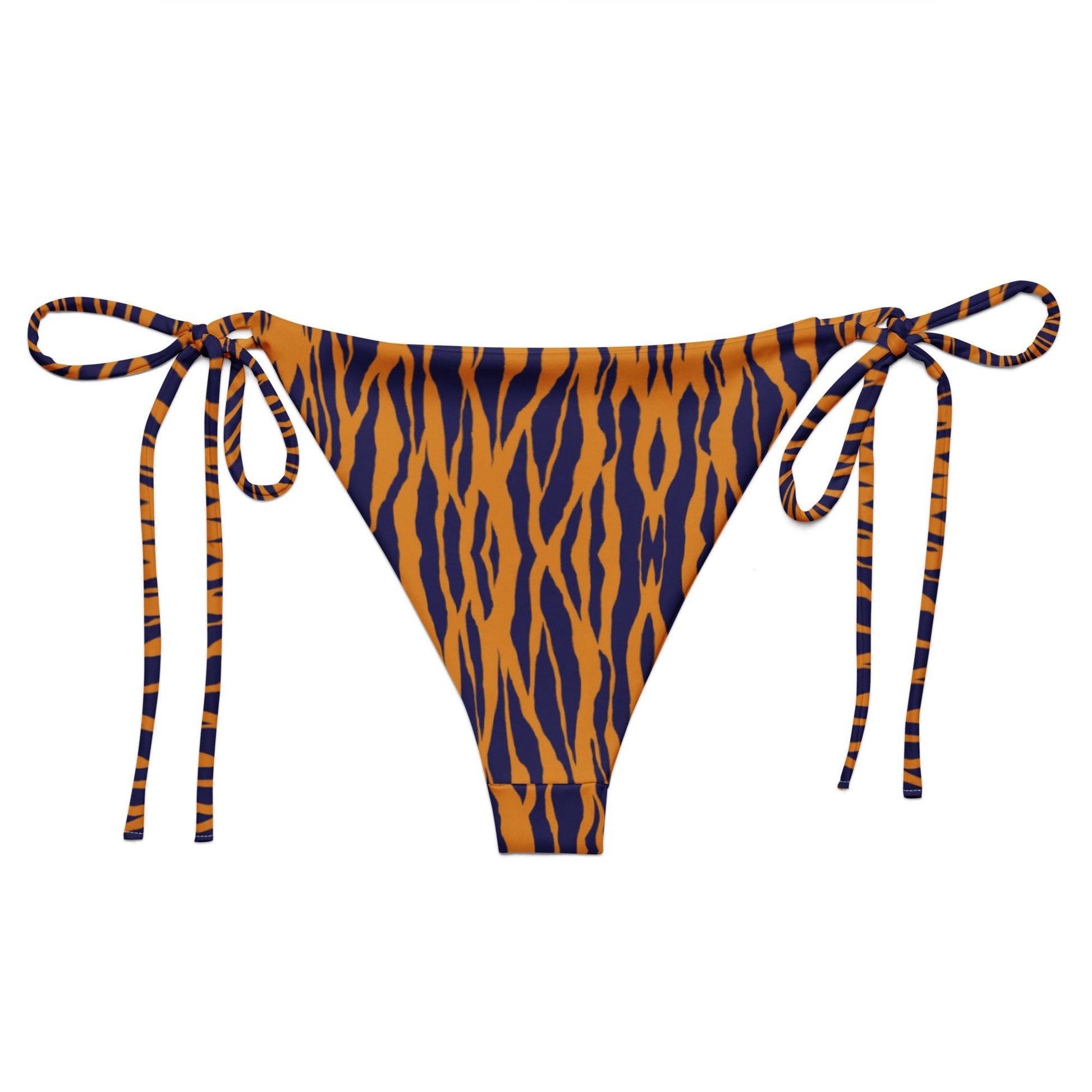 Eco - Lux String Bikini in Tiger Print - Saltwater Bodega