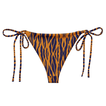 Eco - Lux String Bikini in Tiger Print - Saltwater Bodega