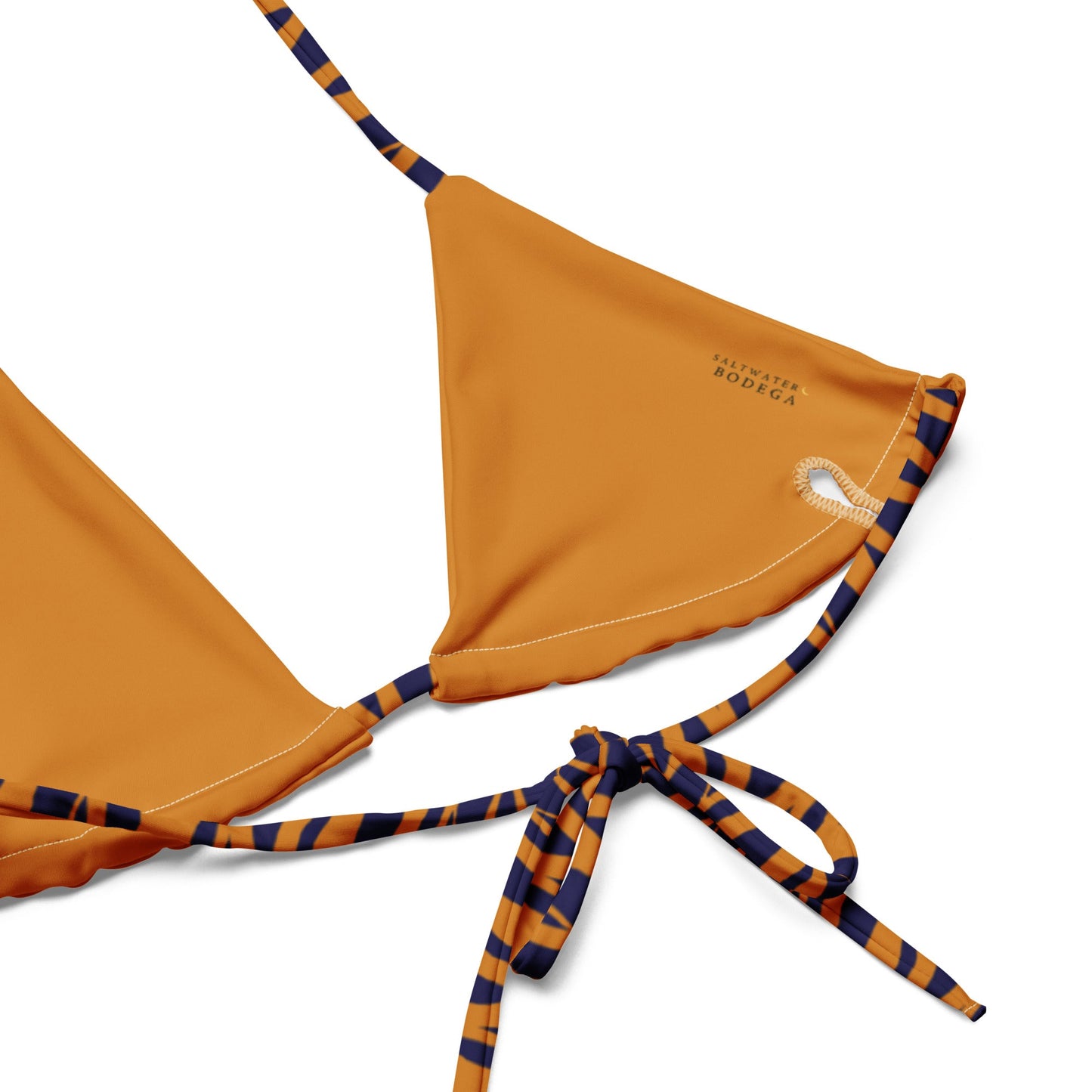 Eco - Lux String Bikini in Tiger Print - Saltwater Bodega