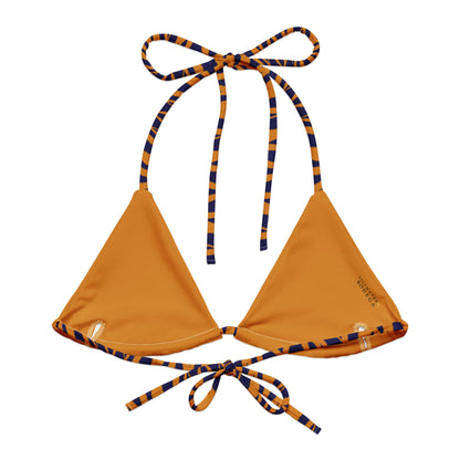 Eco - Lux String Bikini in Tiger Print - Saltwater Bodega