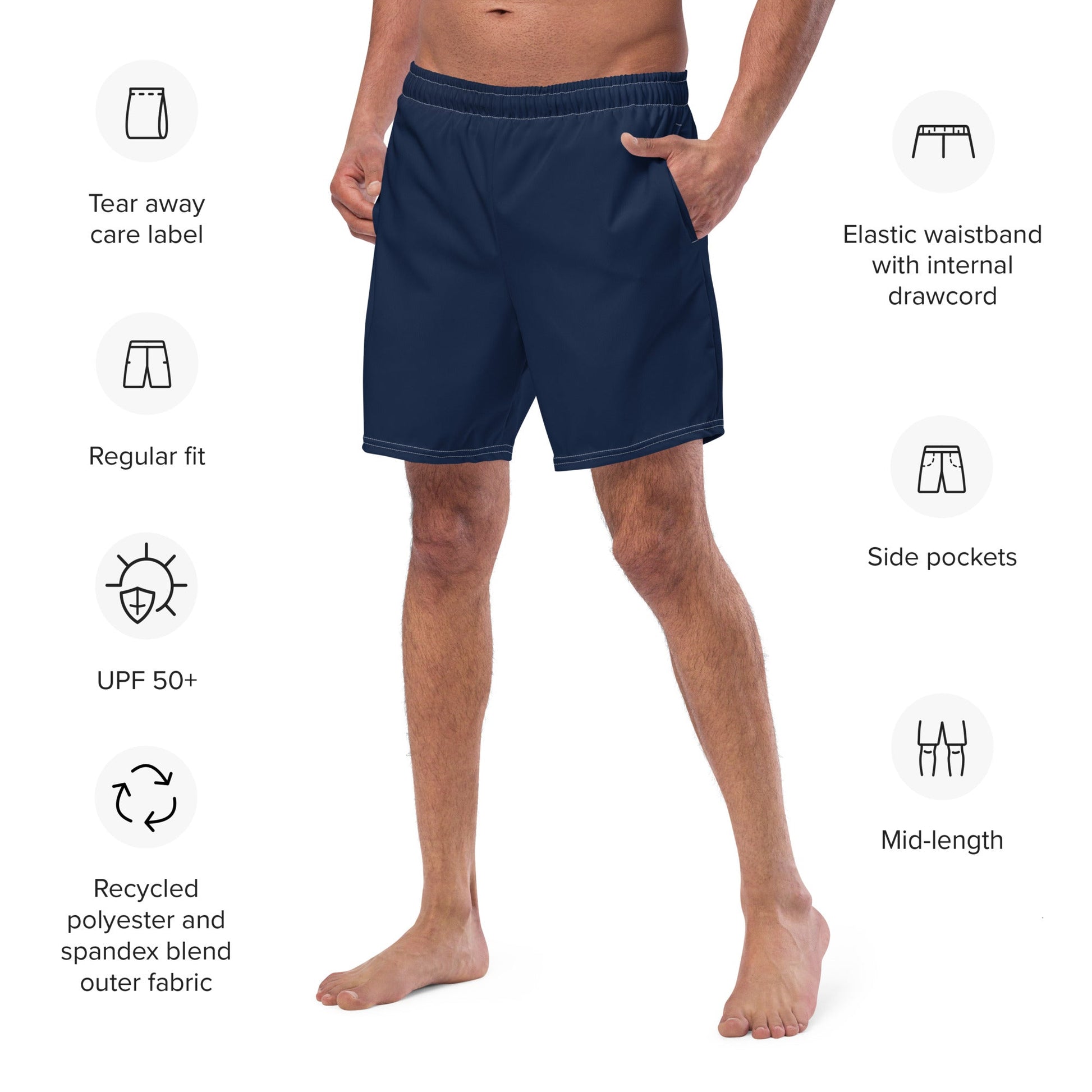 High Tide Eco Trunks in Black - Saltwater Bodega