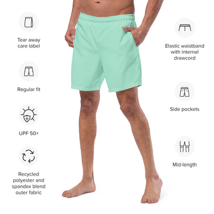 High Tide Eco Trunks in Mint - Saltwater Bodega