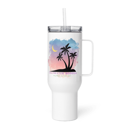Island of Dreams Travel Mug with Handle - Saltwater Bodega