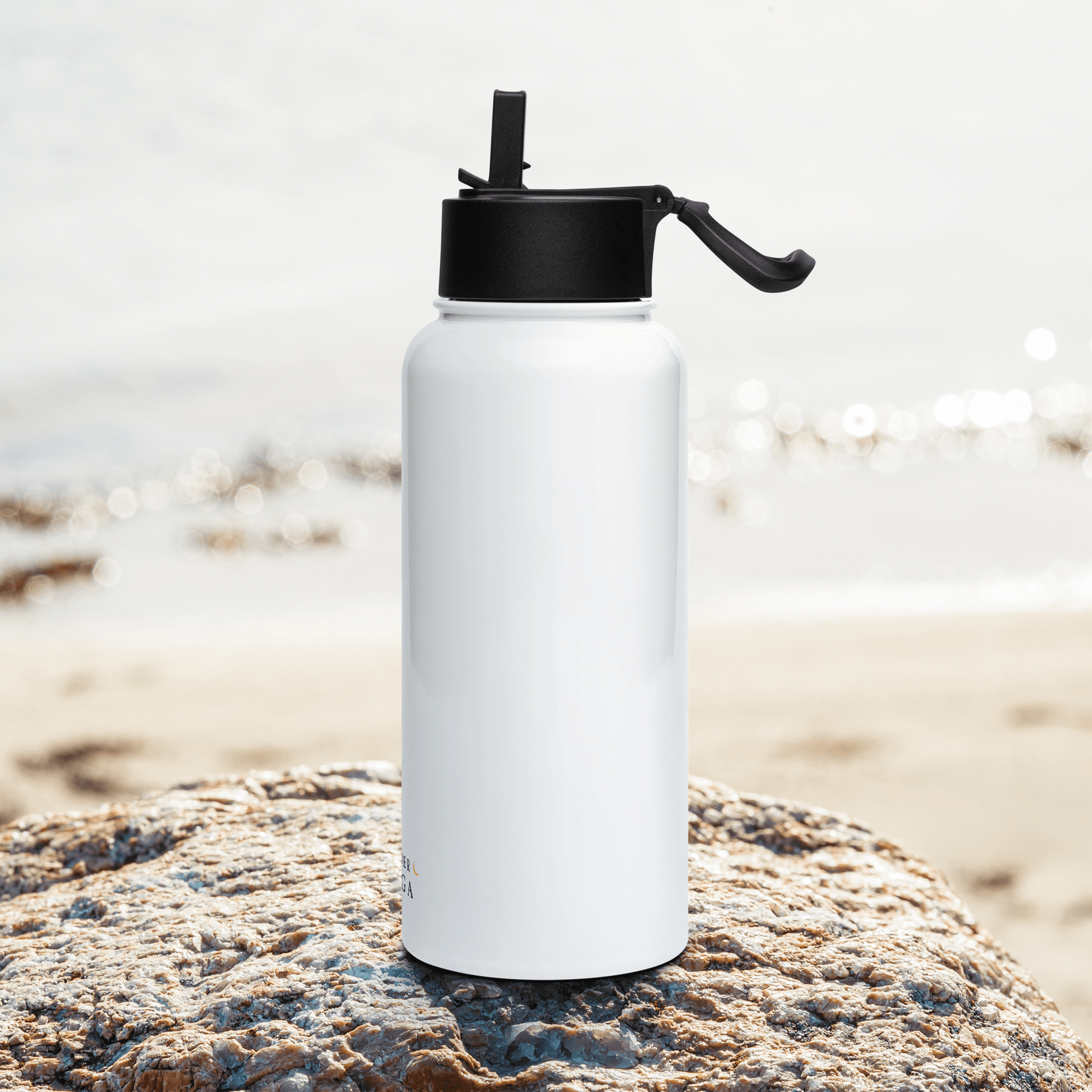 Saltwater Bodega Stainless Steel Water Bottle with Straw Lid - Saltwater Bodega